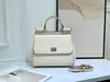 Bolsa Feminina Estampa de Palma D&G Bolsa de Mão Bolsa Transversal Bolsa Platina Bolsa de Festa Couro Genuíno Siciliano Bolsa Feminina Exportação
