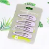 Presilha de franja para garota popular do Taobao, presilha de bebê tipo gota, 4 cores, presilha BB, grampo de cabelo infantil, Ting mulheres, Atacado