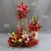 Ceremonia de Entrega Nuevo Compromiso Paquete de Boda Tablero KT Guía de Ruta Columna de Flores Puntos Florales Tienda de Flores del Jardín Monet