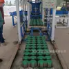 Máquina totalmente automática hidráulica para moldar tijolos de gramado, equipamento de tijolos de gramado intertravados, máquina de fabricar tijolos coloridos de cimento