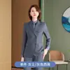Conjunto de Terno Unissex para Outono e Inverno, Traje Profissional para Entrevista, Roupa Formal de Trabalho de Alta Qualidade, Terno Elegante