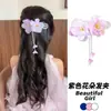 Pinzas Vintage para el Cabello de Niñas con Borlas, Cadenas y Flores, Pasadores para Niñas, Nuevo Estilo de Verano, Dulces Pinzas para el Cabello para Peinar Peinados