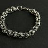Pulsera para Hombre de Hip-Hop Moderna Retro Personalidad Agresiva Moda Versátil Accesorios Simple Primavera y Verano Pulsera de Quilla Regalo