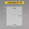 Álbum de Tarjetas con Cuadrícula A4 Álbum de Almacenamiento de Boletos Láser Álbum de Fotos Polaroid Álbum de Almacenamiento de Postales Álbum Abanico de Tarjetas Pequeñas Arte de Fan