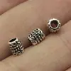 5X5X6Mm 0.4g Multicolor Retro Joyería Hecha a Mano Material Cuentas con Agujero Grande y Pequeño Cuentas Espaciadoras