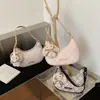 Bolso de Lúnula de Nicho para Mujer 2025 Nuevo Portátil para Viajes y Trabajo Bolso de Axila Bolso de Hombro Único Estilo Lúnula Bolso Pequeño