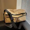 Bolso cruzado deportivo moderno estilo coreano con múltiples bolsillos, bolsa de gimnasio de moda para hombres y mujeres, bolsa de viaje portátil para salidas