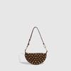 Bolsa Transfronteriza con Remache Ojillo de Alta Resistencia para Mujer Bolso Cruzado de Lunares Bolso de Hombro Estilo Punk Bolso Metálico para Mujer Fábrica