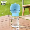 Botella de Agua Exterior para Perros Caminar Perros Taza de Bolsillo Antifugas Taza Compañera para Mascotas Alimentador Suministros para Mascotas Fuente de Agua Estilo