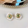 Joias Vintage Medievais Brincos Elegantes Estilo Palácio Retrô Francês Luxo Acessível Brincos de Alto Padrão Estilo Antigo Atacado
