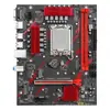 Placa Base para Computadora de Escritorio GAMING Jingyue H610M para Procesadores Intel Core de 12ª/13ª Generación Placa Base para Ensamblaje DIY