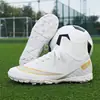 Zapatos de Fútbol Nuevos de Caña Alta Transfronterizos Tf para Hombres y Mujeres, Zapatos Deportivos de Tacos Cortos para Adultos, Zapatos de Entrenamiento para Estudiantes Jóvenes al por Mayor