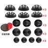 Cable de alta venta para almacenamiento de cables organizador de silicona para cables protección de cable de datos cable sólido un agujero doble/tres agujeros/cinco agujeros 16 Piezas