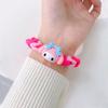 Nova Corda de Mão Sanrio Tecida à Mão Pulseira de Casal para Amigos Masculinos e Femininos Yugui Dog Elástico Pulseira Fofa