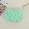 Directo de fábrica pieza de rasgar fuego tela de plumas accesorios hechos a mano diy ropa falda plumas decorativas venta al por mayor
