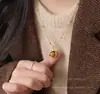 Colar Empilhado de Camada Dupla Pedra Olho de Tigre Maillard Retrô Corrente para Clavícula de Luxo Acessível para Mulheres Colar Elegante para o Pescoço Acessórios