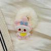 Cuerda para el pelo de felpa de Otoño e Invierno para Niñas Anillo para el pelo de perro Yugui 2023 Nuevo Pasador de pelo de felpa de dibujos animados Accesorios para el pelo de niñas Sanrio