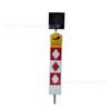 Signo de Boca de Barrera Solar Zhong'an Columna de Advertencia de Boca de Circuito Solar Tipo Columna con Luz Intermitente Amarilla
