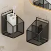 Prateleira de Banheiro Quarto de Dormir de Banheiro Armazenamento Montado na Parede Rack para Vaso Sanitário Lavatório Rack de Armazenamento para Banheiro Sem Perfuração
