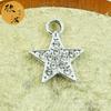 Serie Diamond Love Star DIY Accesorios de joyería coreana colgante individual estilo ins collar plateado colgante geométrico