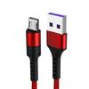 Promoção 1 m cabo de dados para celular fio de carregamento rápido usb para Apple Android tipo-c cabo de dados trançado de nylon
