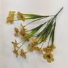 Amazon Transfronterizo Temu Hierba de Primavera Flor Acuática Violeta Tela de Seda Estampada Flor Flor Artificial Boda Decoración Exterior Flor Artificial