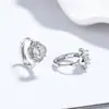 Pendientes de Flor de Moda para Mujer Plata de Ley 925 Lujo Accesible Europeo y Americano Elegantes Pendientes de Circonita Estilo Ins Diseño Sencillo de Nicho Joyería