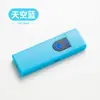 Encendedor usb carga táctil inducción cable eléctrico encendedor de cigarrillos regalos publicitarios venta al por mayor directa una generación de pelo