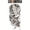 Novos adesivos de tatuagem série FF flor pena águia amor árabe adesivos de tatuagem fabricantes estoque atacado