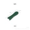 Transfronterizo dedicado a jade Dongling verde oscuro palo de tendón de amor raspado facial belleza masaje de ojos jade pluma de puntos