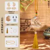 Kit de materiales para sachet de conejo pequeño DIY, actividad artesanal manual del Festival de Medio Otoño, regalo pequeño, colgante para el cuello con borlas, accesorio Hanfu