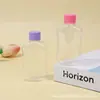 Frasco de Plástico Desechable al por Mayor Tapa Giratoria Botella Transparente de Plástico PET Botella de Embalaje Universal de Plástico para Almacenamiento de Dulces