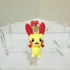 Novo Elfo Bola Ibu Pikachu Besta Mágica Palu Boneca Chaveiro Pingente Chaveiro de Carro Presente Fofo
