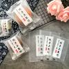 Bolsas para bolo da lua feitas à mão direto da fábrica, bolsas foscas espessadas seladas à máquina, bolsas para biscoito floco de neve 100