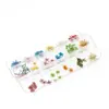 Set Nuevo de Flores Secas 3D Hortensia Narciso Copo de Nieve Margarita Pequeña Pegatinas para Uñas Estilo Japonés Arte de Uñas Flores Secas