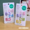 Pinza para el cabello infantil de dopamina, dulce, con forma de estrella, traje de clip, lindo, goteando, niña pequeña, flequillo, clip lateral