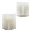 Chunqi Transfronterizo Adorno de Reno Navideño Sincero Molde de Silicona Velas Aromáticas DIY Decoración de Mesa Molde de Yeso