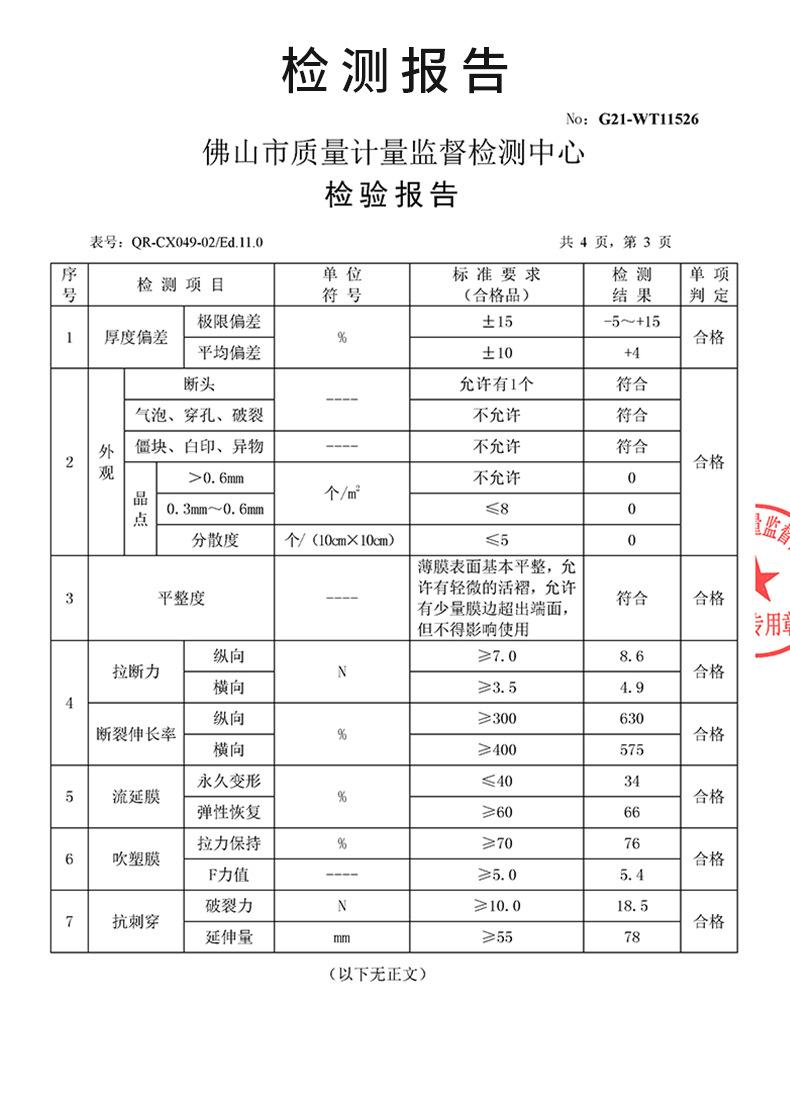 长腿牛长腿牛拉伸膜检测报告G21-WT11526_页面_3