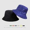 Aliexpress Sombrero de Pescador Reversible Temu Venta al por Mayor Estampado de Espiga Sombrero de Pescador Ala Ancha Fabricante Protección Solar Ala Ancha