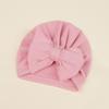Nuevo gorro infantil europeo y americano con lazo de cachemira para bebé, gorro estilo jersey para bebé, gorro indio para bebé recién nacido.