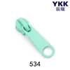 Tirador de cremallera YKK No. 3 tiradores de nailon DFL sin bloqueo para bolsas, fundas de edredón, fundas de almohada, tirador YKK hecho a mano, en stock para entrega inmediata