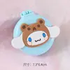 Nuevo Peine Plegable de Dibujos Animados con Cojín de Aire Portátil Pequeño para Llevar en Mano Peine con Espejo Peine de Masaje para el Cabello Estilismo para Niños
