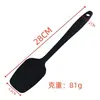 Espátula de silicona de fábrica integrada resistente a altas temperaturas cabeza cuadrada espátula en forma de T espátula para mezclar crema espátula para crema de repostería