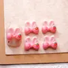 Celebridad de Internet Conejo Fresa Dibujos Animados Accesorios para Uñas Lindo Estéreo Piruleta Helado Accesorios para Uñas Pegamento de Crema DIY