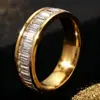 Anel de aço inoxidável de titânio de aço feminino por atacado não-desbotamento design de nicho estrelas ins estilo anel de diamante de alto nível