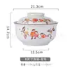 Tarro Doméstico de Cerámica Estilo Chino Resistente a Altas Temperaturas para Almacenar Carne, Aceite, Manteca de Cerdo, Aceite de Chile, con Tapa, Bol Especial para Sal, Tarro de Condimentos