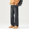 Ropa de Hombre Fengshe / Jeans Retro Americanos para Hombre Nueva Colección Primavera y Otoño 2026 Pantalones Rectos Holgados Casuales de Calle