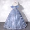 Yunxiangjia Xianqi Diseño Reductor de Edad Adulto Ceremonia Compromiso Cena Romántica Cumpleaños Pengkirt Examen de Arte Vocal Vestido de Noche