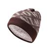 Gorro de lana nuevo para hombre y mujer, estilo coreano de invierno, versátil, de doble grosor, cálido, gorro de punto esencial a prueba de frío