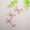 2-5cm Tul de Doble Capa Mariposa DIY Pasador de Pelo Disfraz Maquillaje de Ojos Material Joyería Accesorios Pegatina Facial Foto Selfie